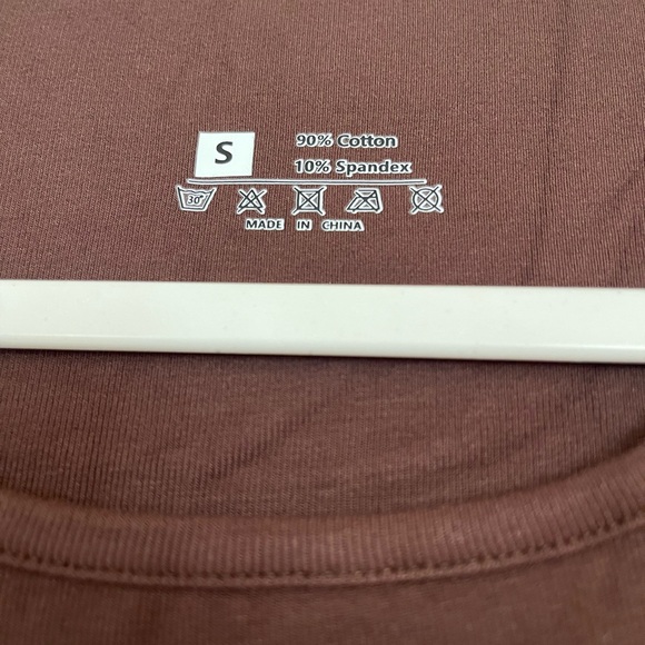 NIP/NWT 4 (FOUR) SHORT SLEEVE SQUARE NECK BODYSYUITS-S/1 each WH-BLK-BL-BR - Picture 12 of 14